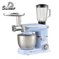 China New Robot Machine Stand Mixer 1300W Elektrische Küchenmaschine 6.5L Mischen Edelstahlschale